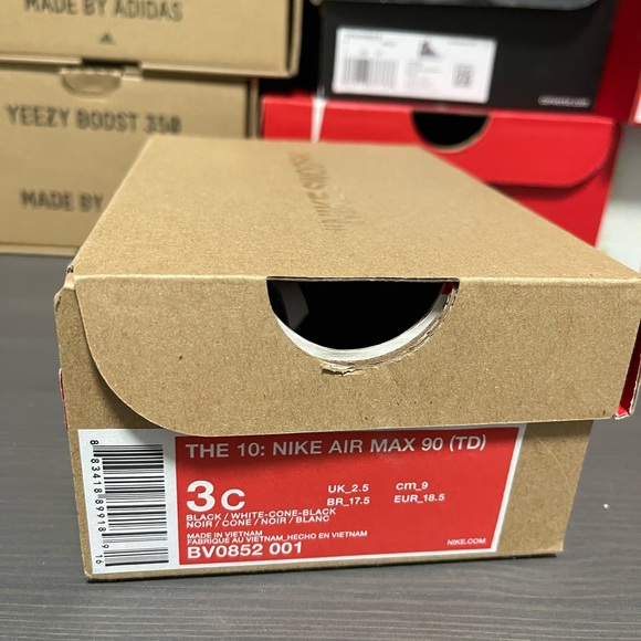 OFF-WHITE Nike Air Max 90 (TD) 3c - Picture 2 of 7